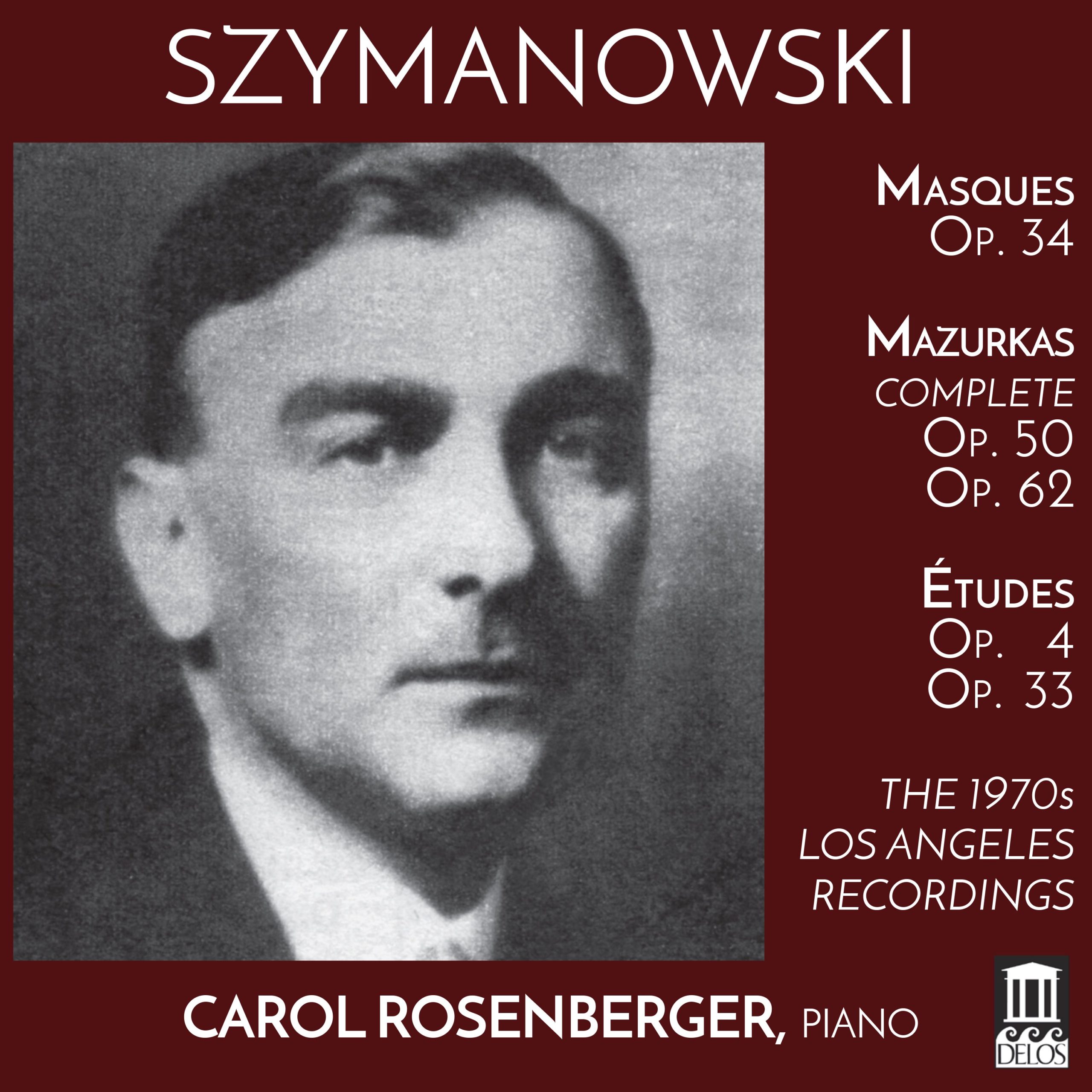 Szymanowski: Masques, Études, Mazurkas